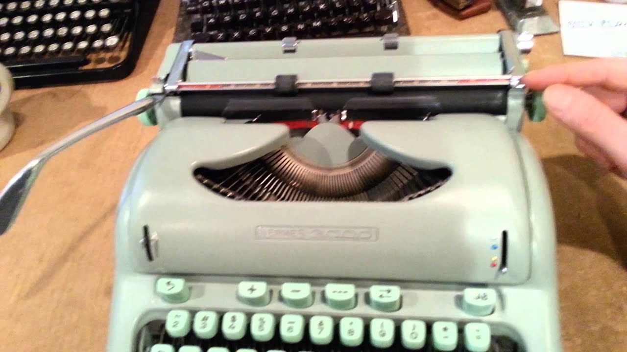 Hermes 3000 typewriter buying tips