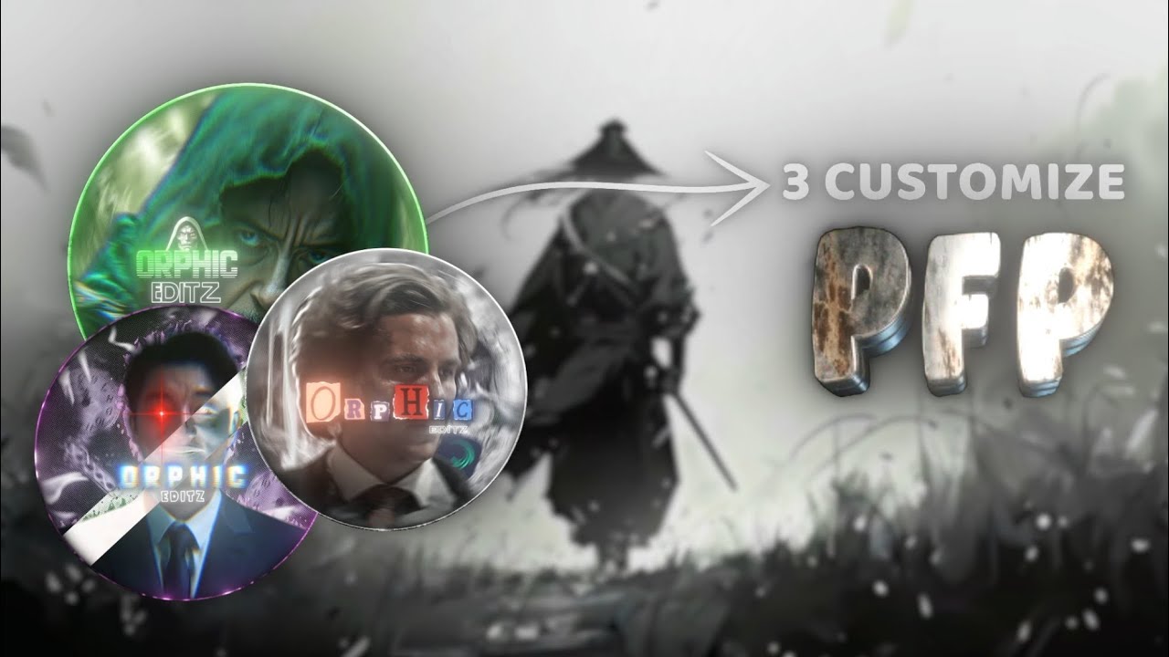 3 Unique PFP  For Alight Motion| Customize PFP Pack |Alight Motion