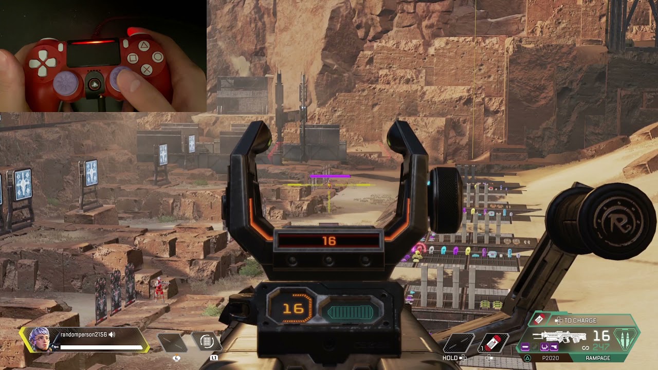 Best strikepack settings for the most broken Apex Legends gun - Rampage