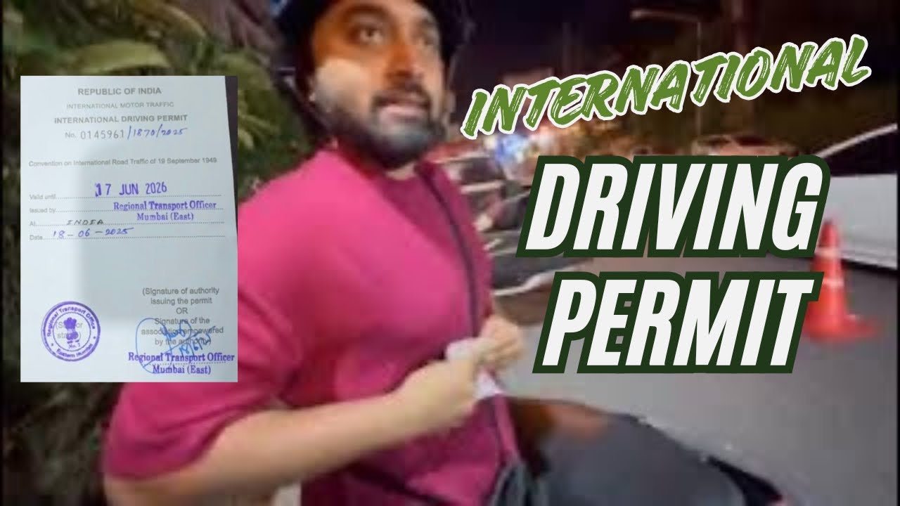 How to get International Driving Permit in India | IDP | RTO