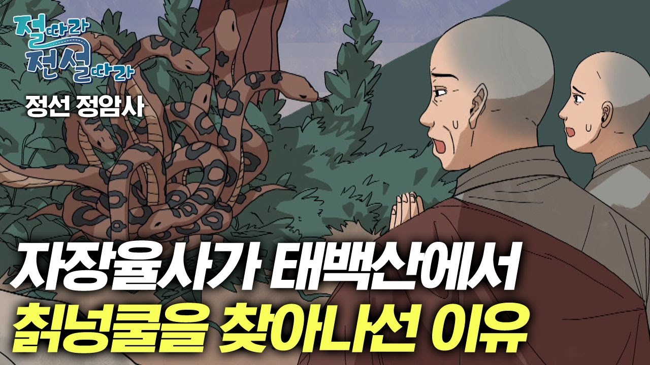 자장율사가 태백산에서 칡넝쿨을 찾아나선 이유 [절따라 전설따라 11회 정선 정암사 편]