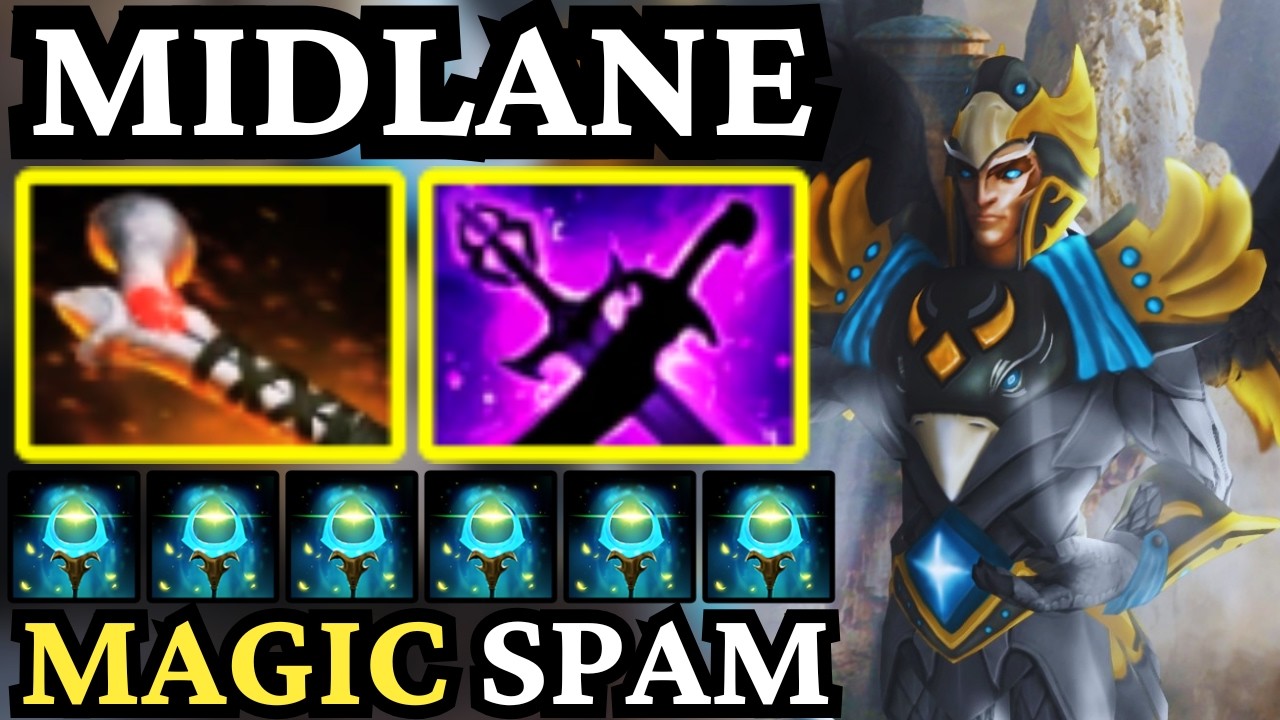 🔥 SKYWRATH MAGE Midlane &mdash; UNSTOPPABLE Burst DOMINATION 🔥 Dota 2 Mid