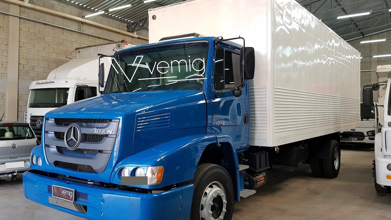 VENDIDO: Mercedes Benz Atron 1319 Baú