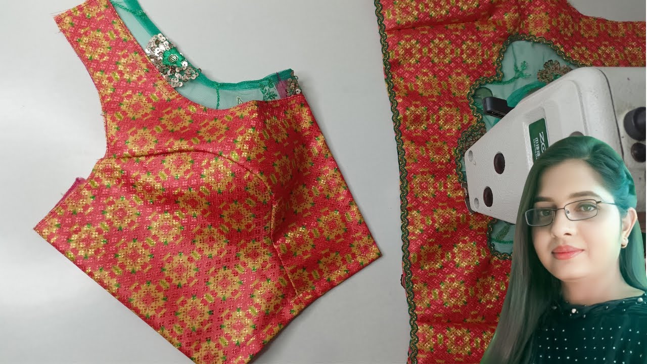 Princess Cut Blouse Cutting and Stitching | Princess Cut Blouse | 44 Size Princess Cut BlouseCutting