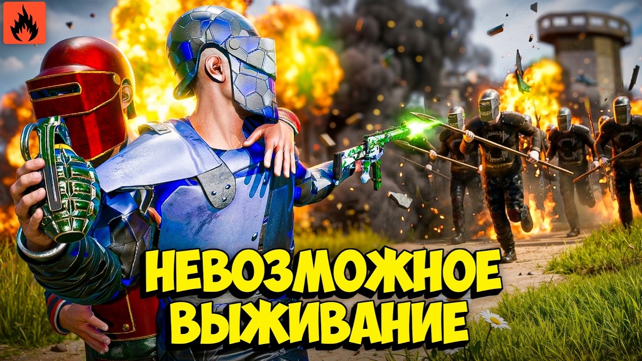 НЕВОЗМОЖНОЕ ВЫЖИВАНИЕ! Нас ОКРУЖИЛИ ОГРОМНЫЕ КЛАНЫ в Oxide: Survival Island