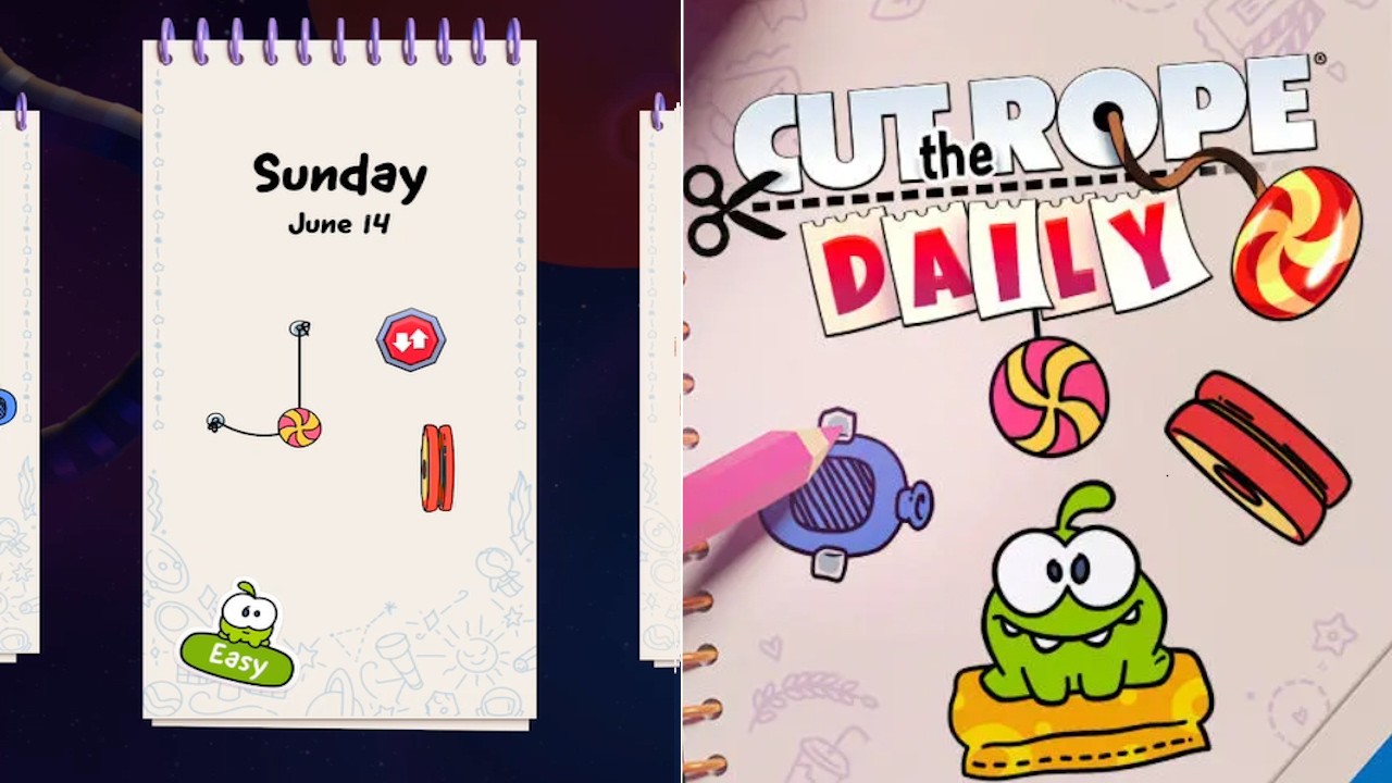 Cut the Rope Daily June 14 2026 Walkthrough 10 Stars