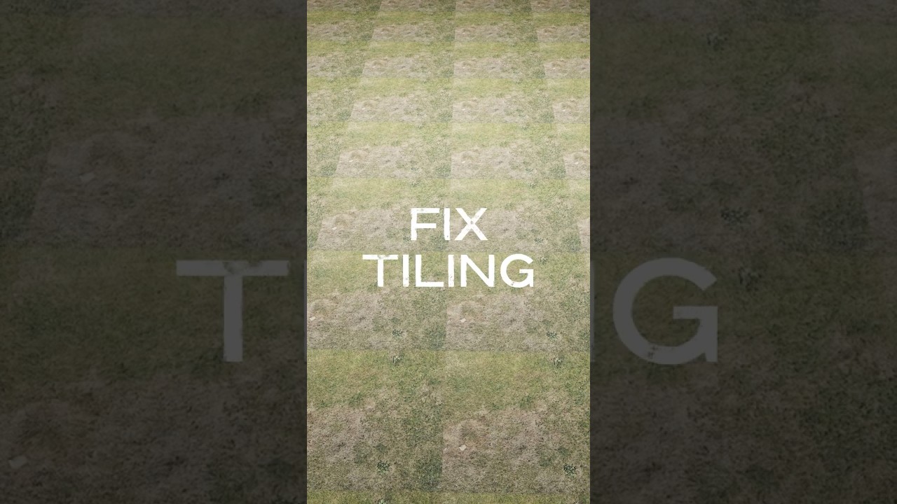 Fix tiling on materials in Blender #3d