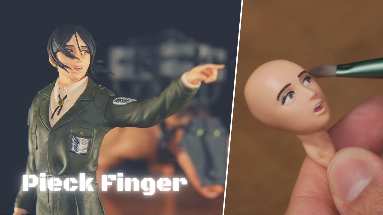 Sculpting Pieck Finger | Attack On Titan | Shingeki No Kyojin