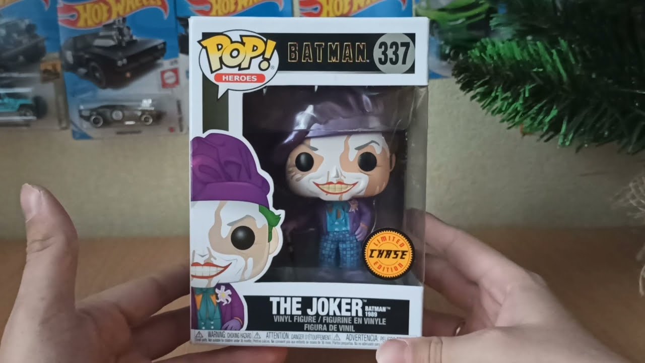 Редкая Фигурка Джокера! Funko pop chase The Joker!