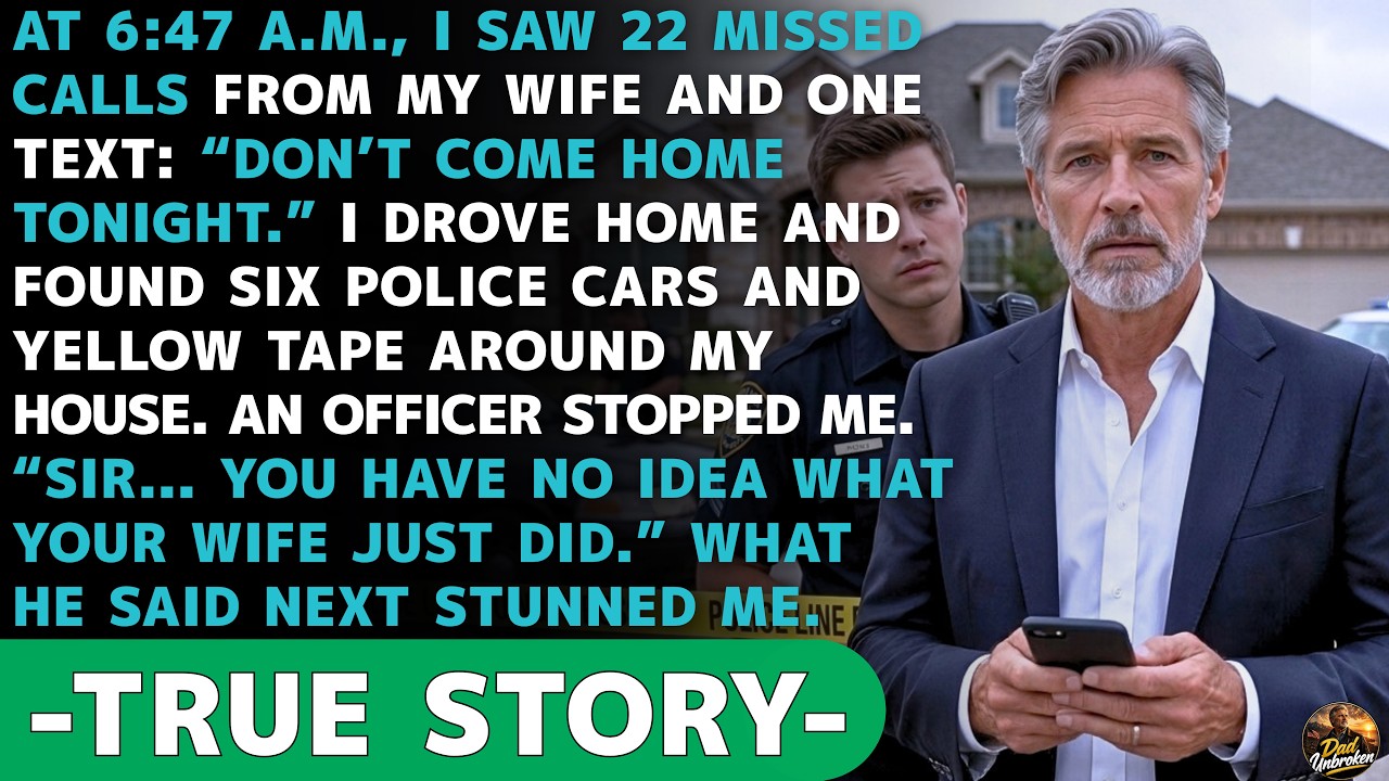 My Wife Called 22 Times. When I Got Home, Six Police Cars Surrounded My House&mdash;And What Happened&hellip;