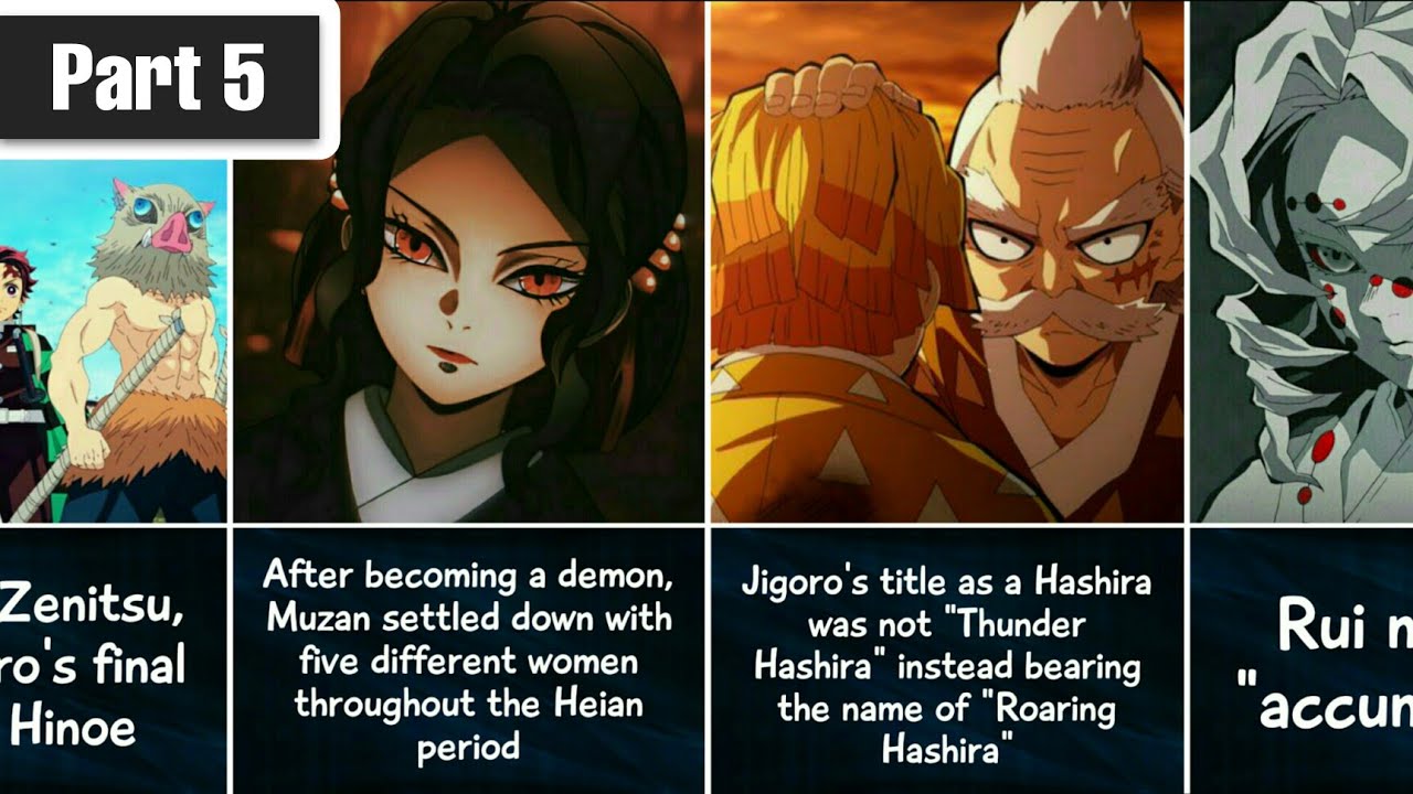 Part 5 | Demon Slayer Facts/Trivias You Probably Didn't Know