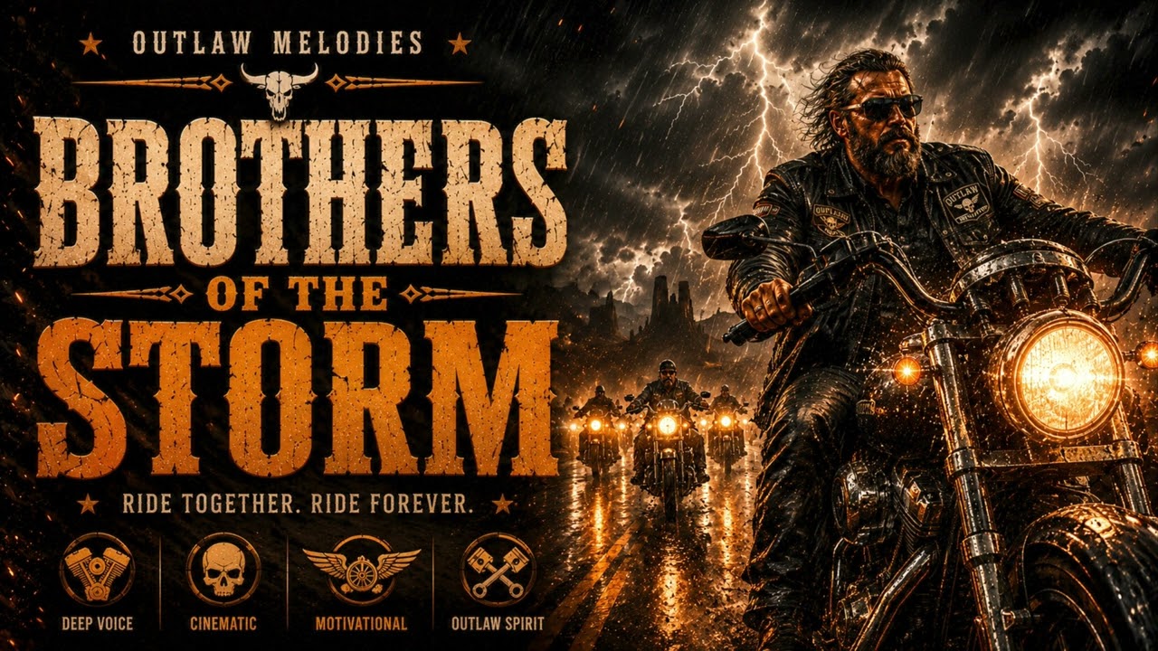 BROTHERS OF THE STORM 🏍️⚡ | Epic Biker Anthem | Deep Voice Motorcycle Song