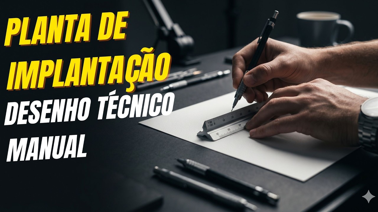 Planta de Implantação - Desenho Técnico