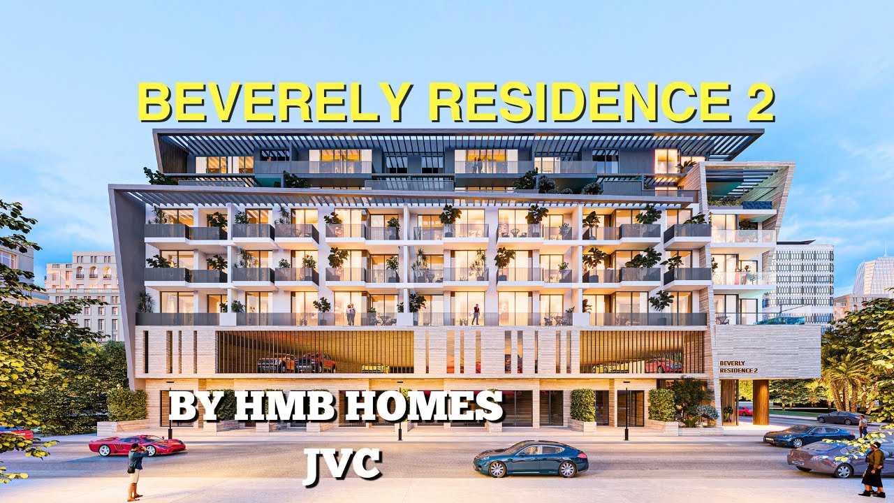 Стильные апартаменты в районе JVC | Beverly Residence 2 by HMB Homes | Dubai