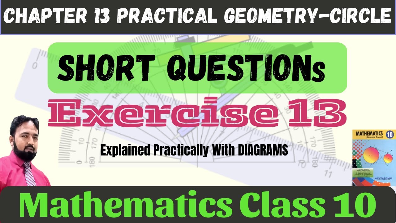 Short Questions CHAPTER 13 | Practical Geometry Circle | 10th Math | THE STUDY GUIDERS