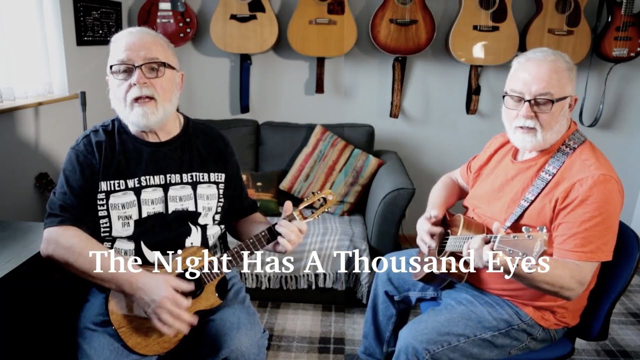 The Night Has A Thousand Eyes.  Ukulele cover of the Bobby Vee classic from 1962.