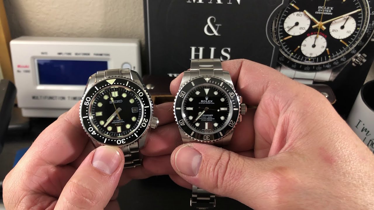 ROLEX SUBMARINER VS SEIKO MM300