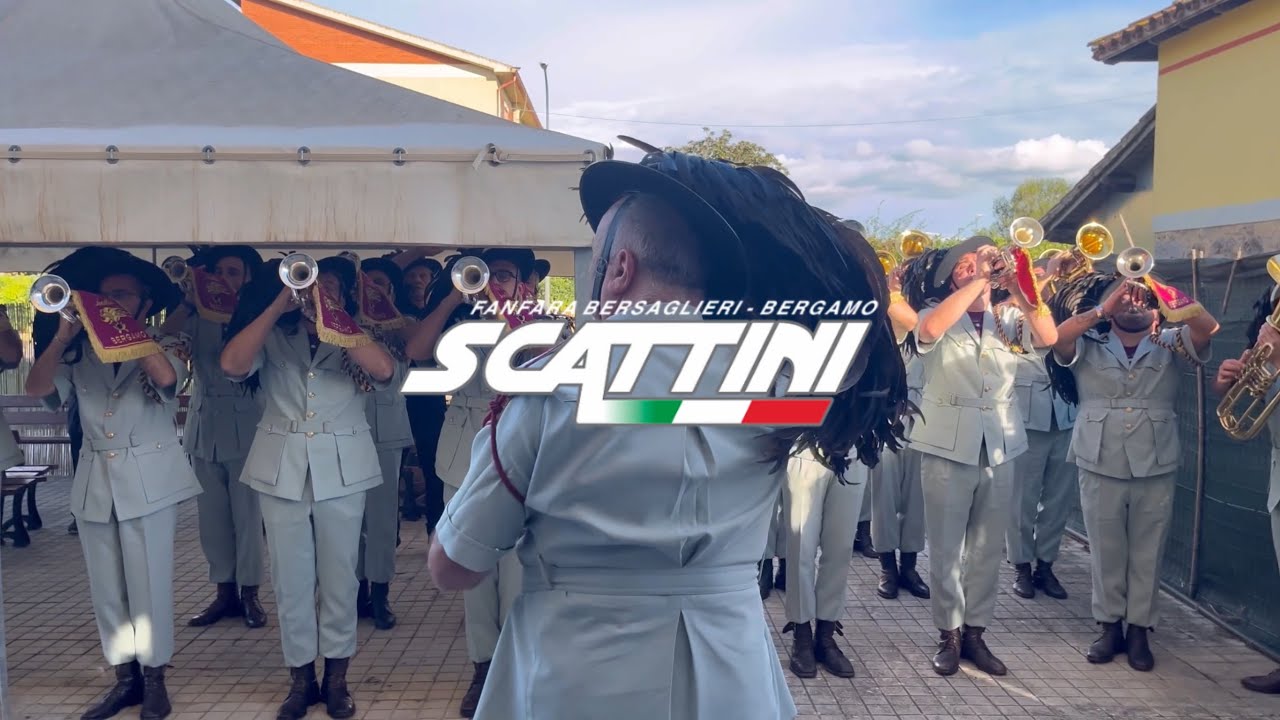 La Scattini tra gli anziani - R.S.A. Arborea (OR) - Fanfara Bersaglieri Scattini Bergamo