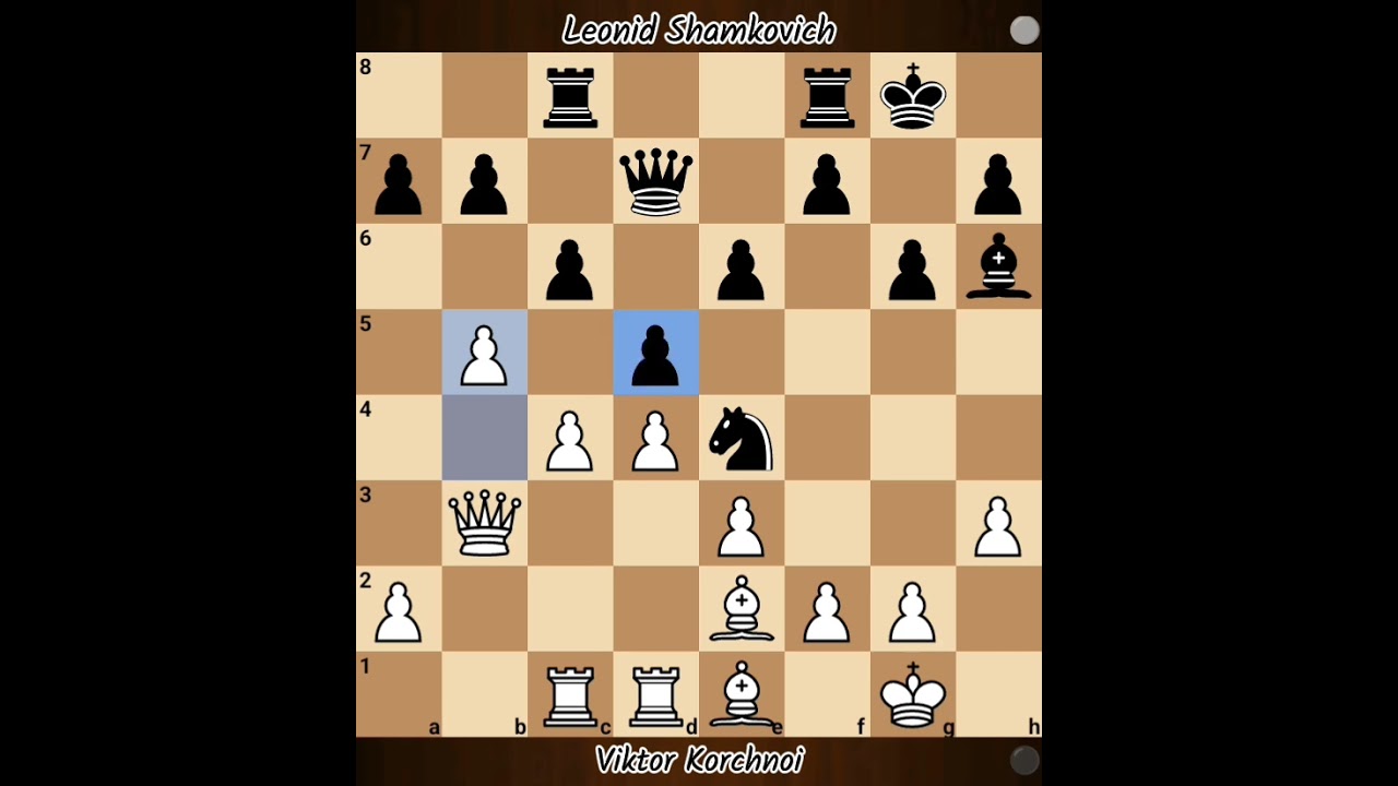 Viktor Korchnoi vs Leonid Shamkovich (USSR Championship 1964) | A Fierce Soviet Chess Battle