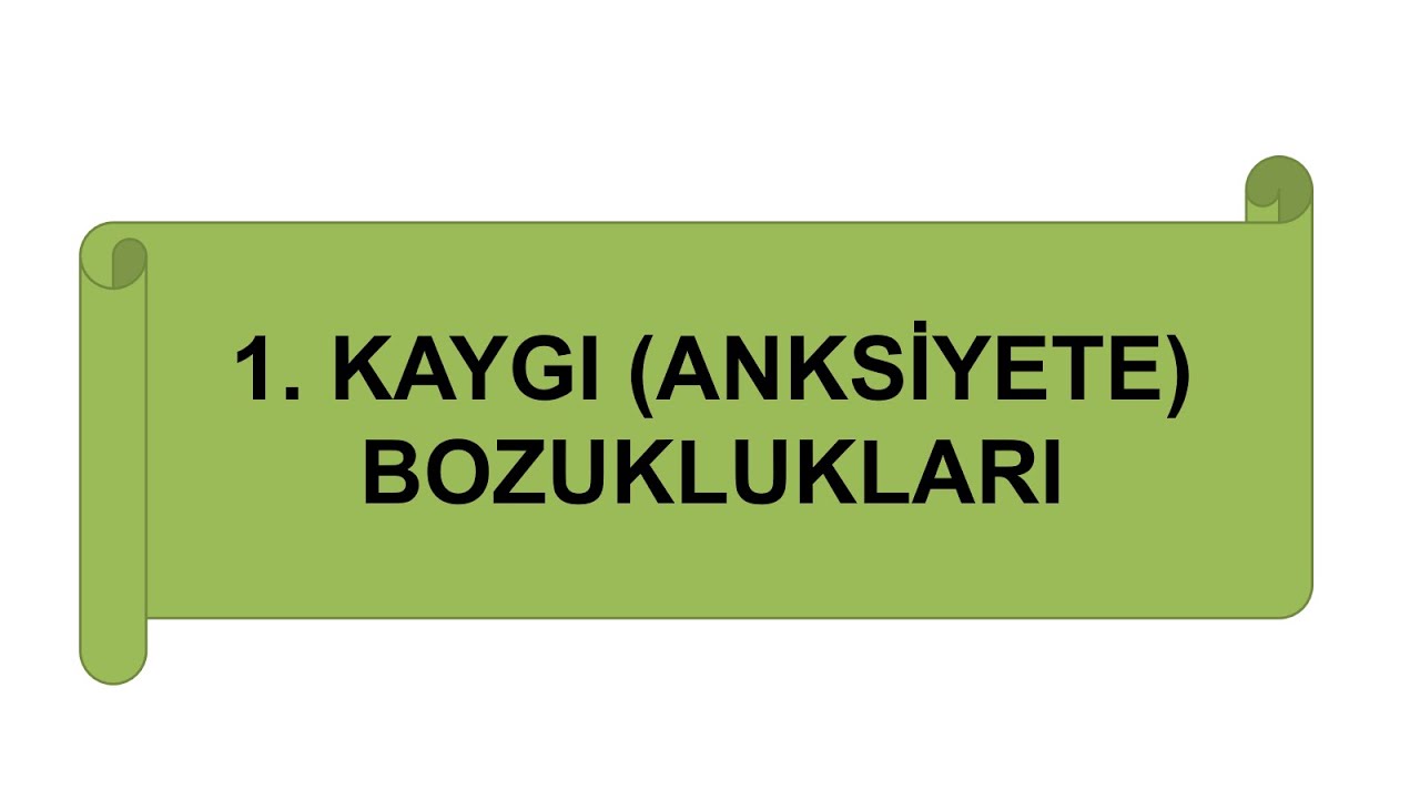 PDR ÖABT 3.BÖLÜM: Davranış ve Uyum Problemleri