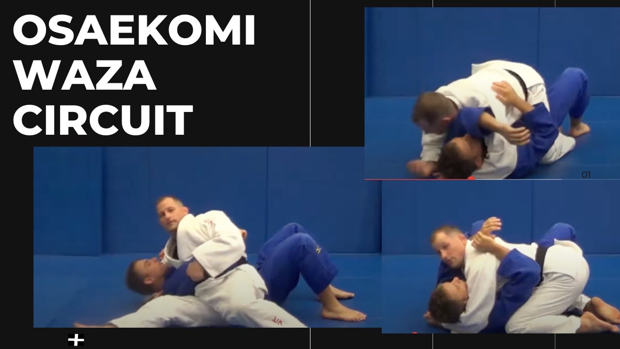 Osaekomi waza circuit to help teach transitons between holds