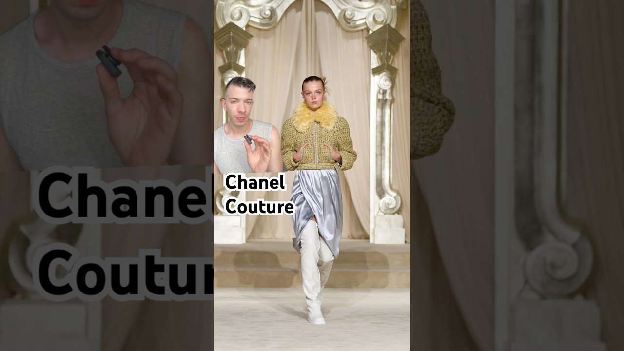 One last ugly Chanel collection for the road! 👋🏻 #chanel #couture #review