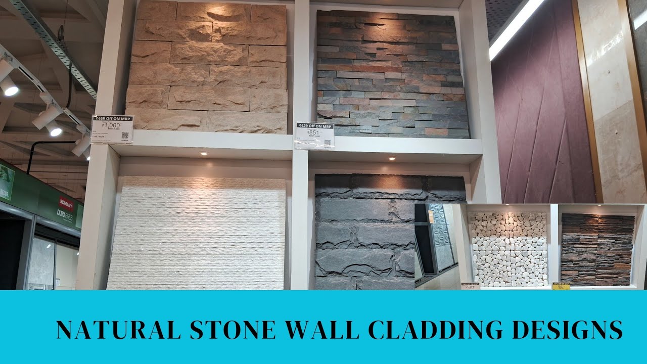 Natural stone tiles | Natural stone wall design | Natural stone cladding exterior design