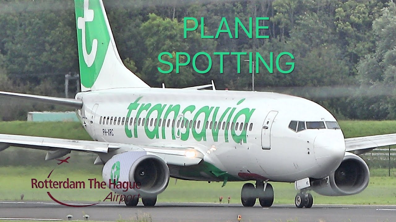 ROTTERDAM AIRPORT-  PLANE SPOTTING