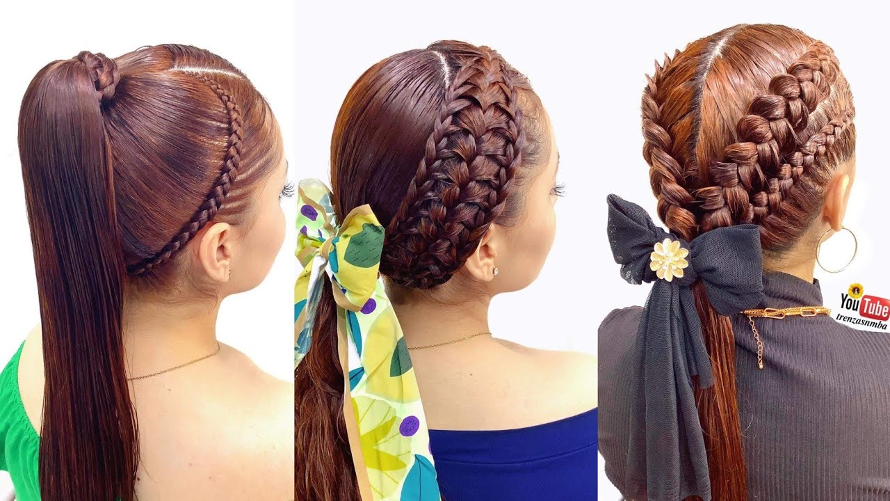 😱 6 INCREÍBLES #peinados  PARA LA ESCUELA #facil | PEINADOS PARA #niñas |TRENZAS NMBA