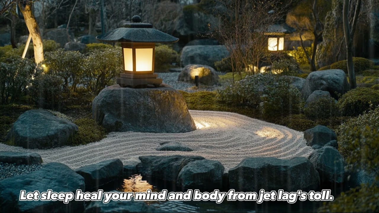 Jet Lag No More: Relaxation Music for Deep Sleep, Jet Lag Relief, and Instant Calm! #jetlag #sleep