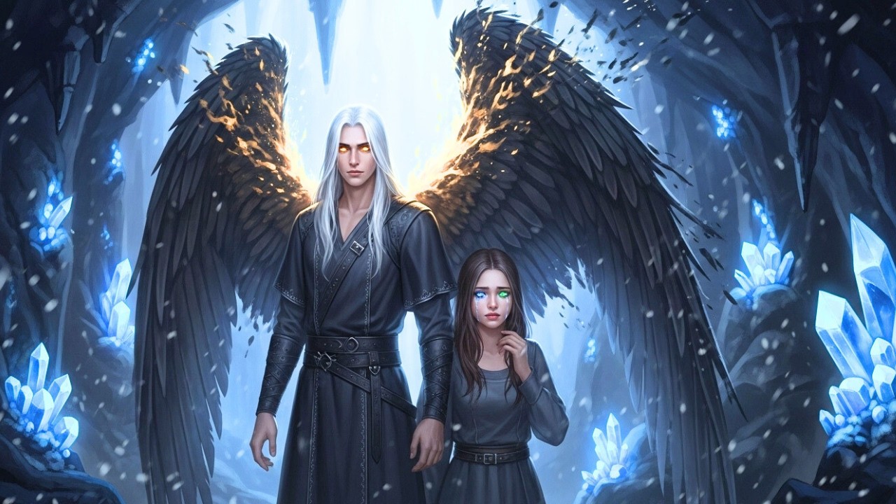 🖤 O Anjo Caído Deu Suas Asas… | Por Ela