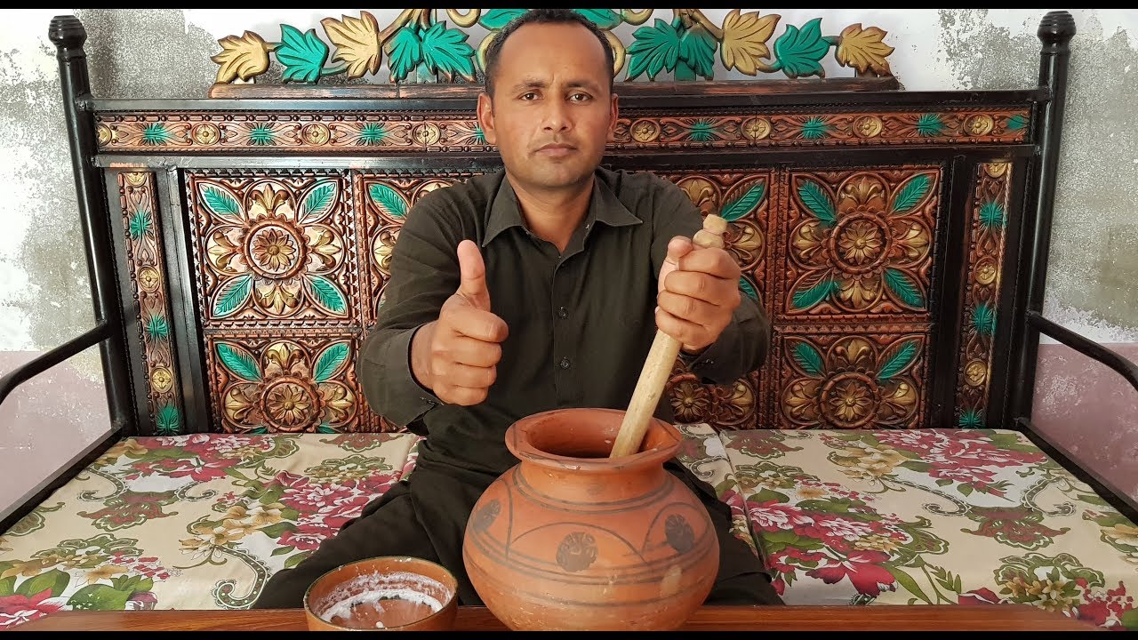 Namkeen Lassi Recipe | Salted Lassi | Yoghurt Drink | Village Style | Village Food Secrets