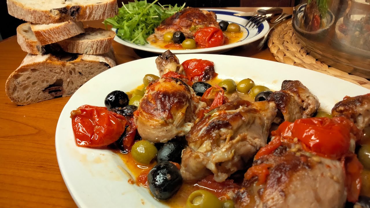 🫒🍗😋 Mediterrán Csirkecomb ! 🍅🍗🫒