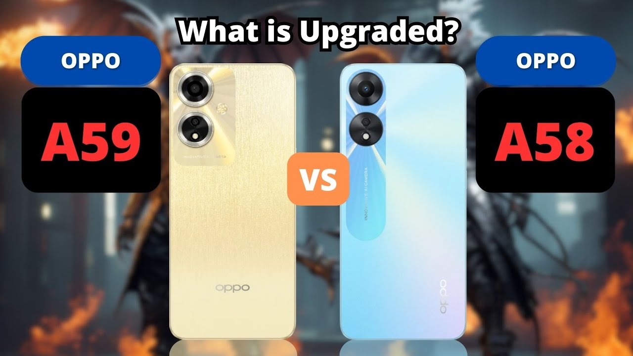 Oppo A59 5G vs Oppo A58 5G | PHONE COMPARISON