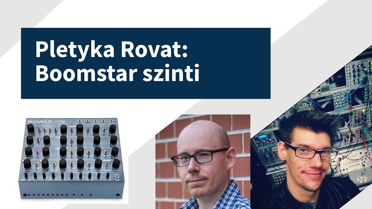 Pletyka Rovat: Boomstar szinti