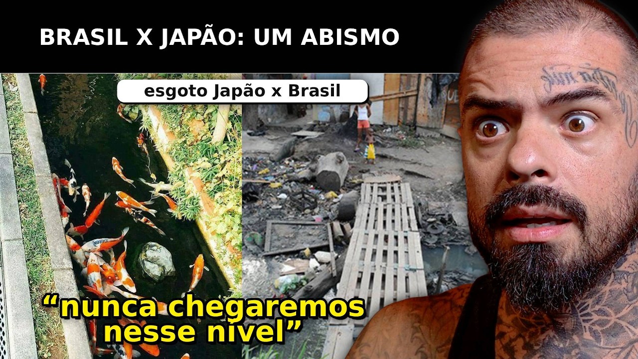 BRASIL x JAPÃO, um ABISMO de evolução