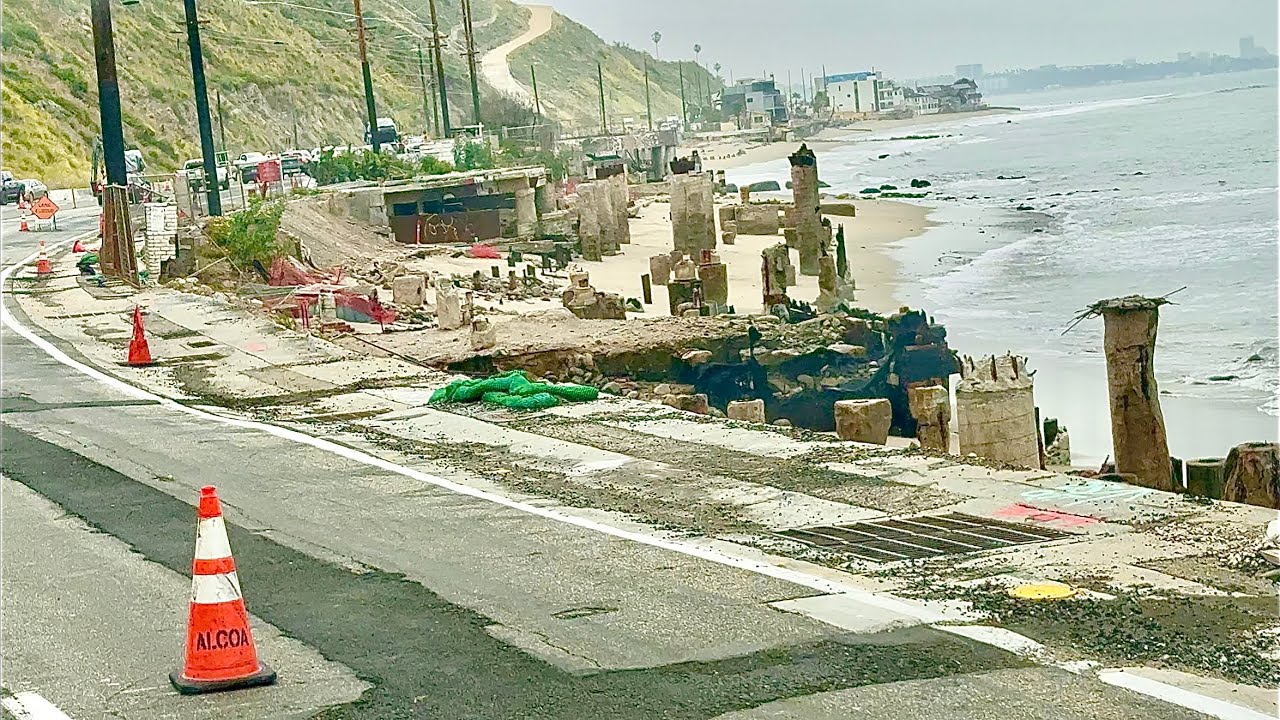 MALIBU 13 MONTHS LATER AFTER THE PALISADES FIRE. THE GREEK RUINS EPHESUS OF CALIFORNIA COAST.