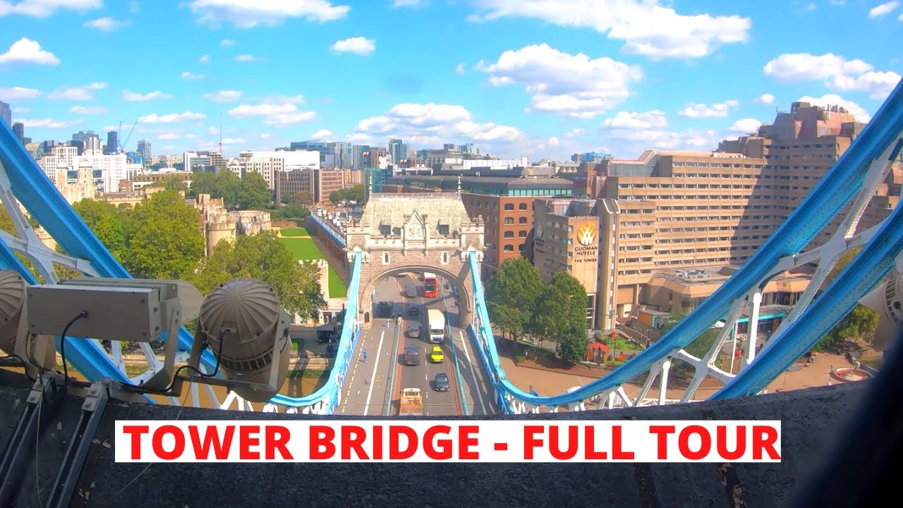 Tower Bridge Glass Floor and Engine Rooms [ FULL TOUR ]