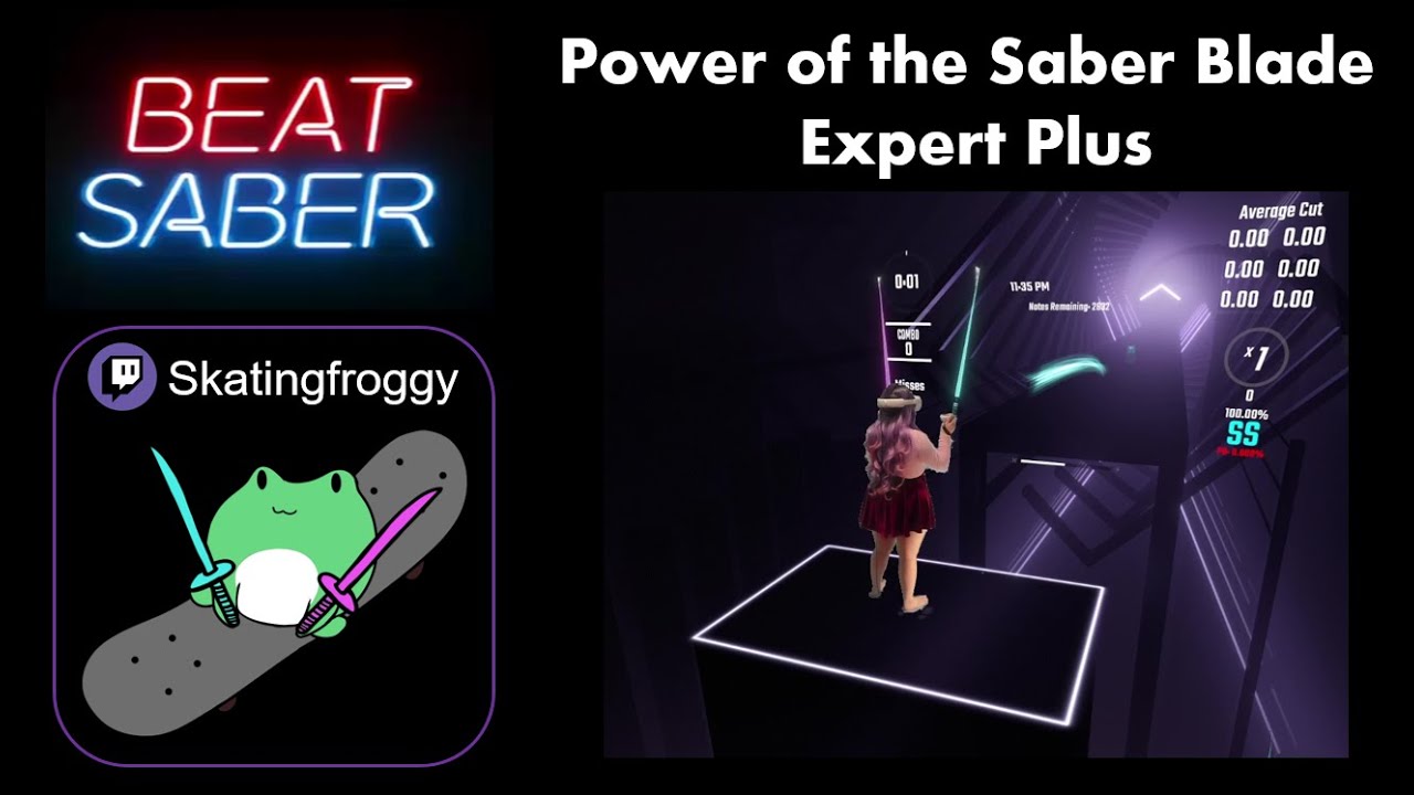 ⚔️ Power of the Saber Blade by Dragonforce ⚔️ | Expert Plus | SS Rank | Beat Saber Mixed Reality