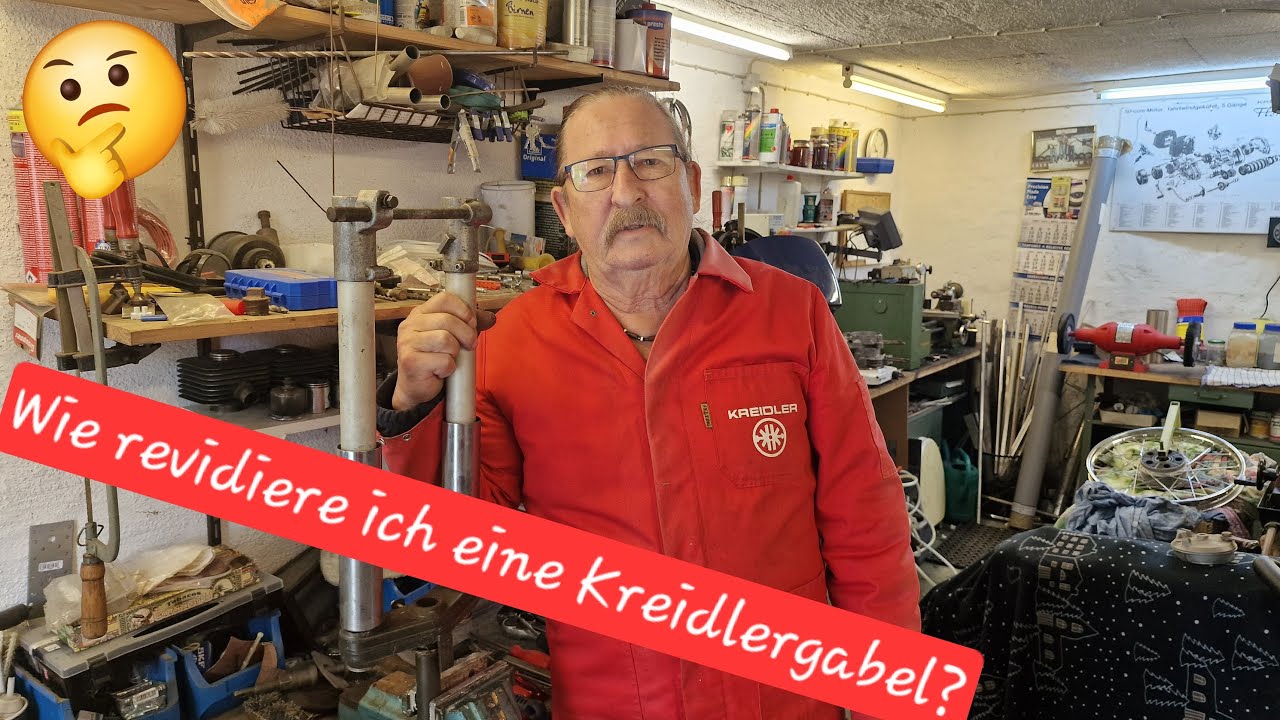 Kreidlergabel revidieren Auf dem Kanal dreht sich alles um Kreidler #kreidlerschrauber #kreidler