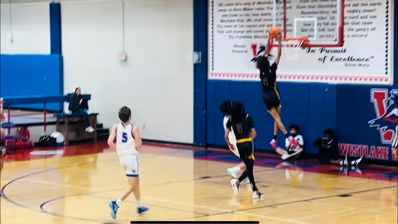 STONY POINT VS WESTLAKE HIGH VARSITY BASKETBALL 🏀 DUNKS BEGIN!