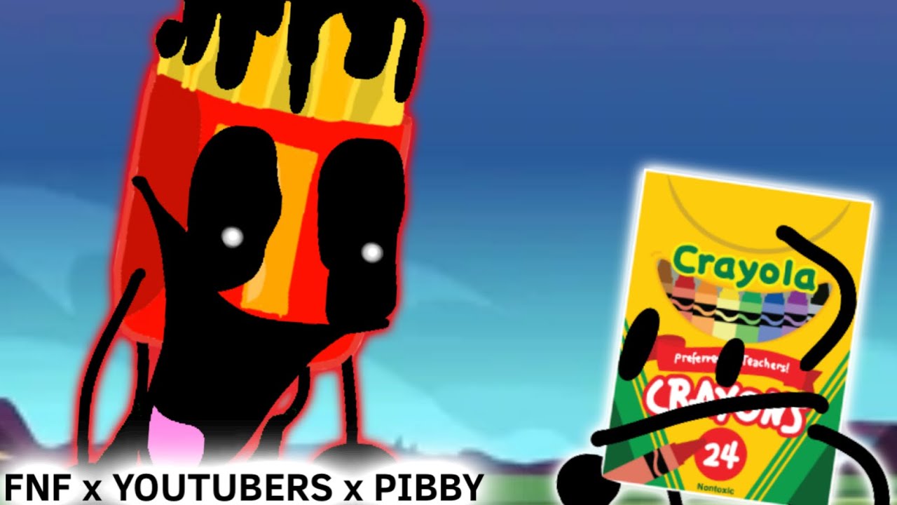 FNF x YOUTUBERS x PIBBY Concept | Vs Ultimanimates | Last Box of buddies