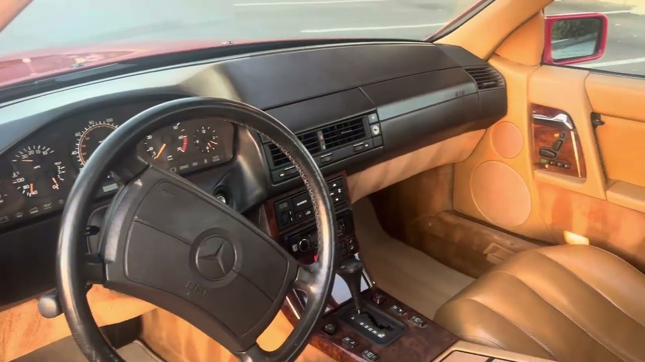 1991 Mercedes Benz 500SL