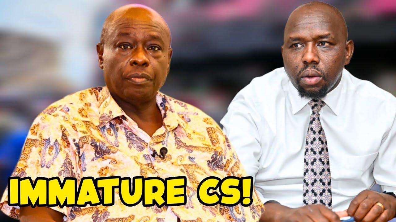 VERY IMMATURE: Gachagua DECONSTRUCTS Murkomen Over Police Order To Shoot & Kill Protestors