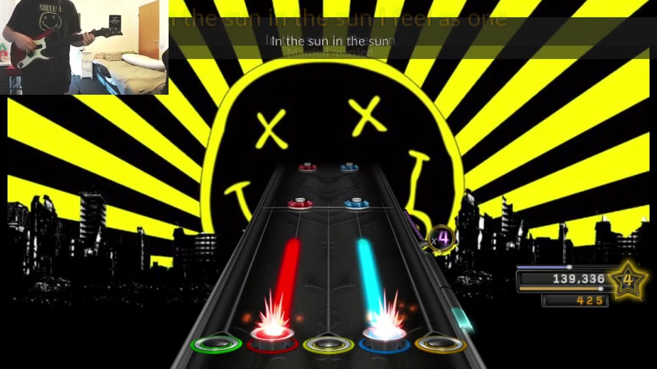 [Clone hero] Nirvana - All Apologies - Guitar 100 % FC 261,168 Points