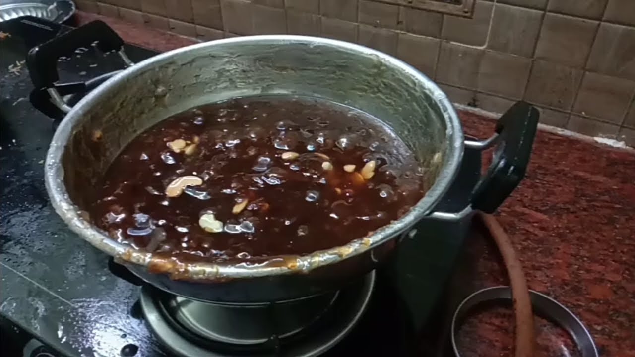 Original Tirunelveli halwa recipe at home - Irutu kadai halwa recipe #menakavlogs