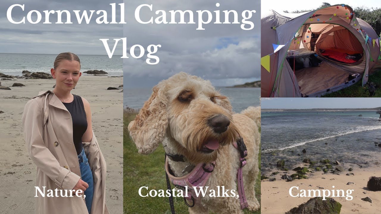 Cornwall Vlog 2023 🌊​ ​St Ives ☀️ Camping Holiday ⛺​ Seal Island 🦭 Back to Nature & Costal Walks 🌊
