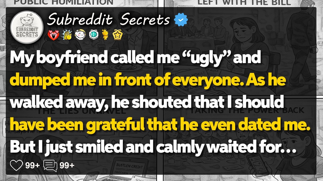 My boyfriend called me “ugly” and dumped me in front of everyone… Reddit Relationship Stories