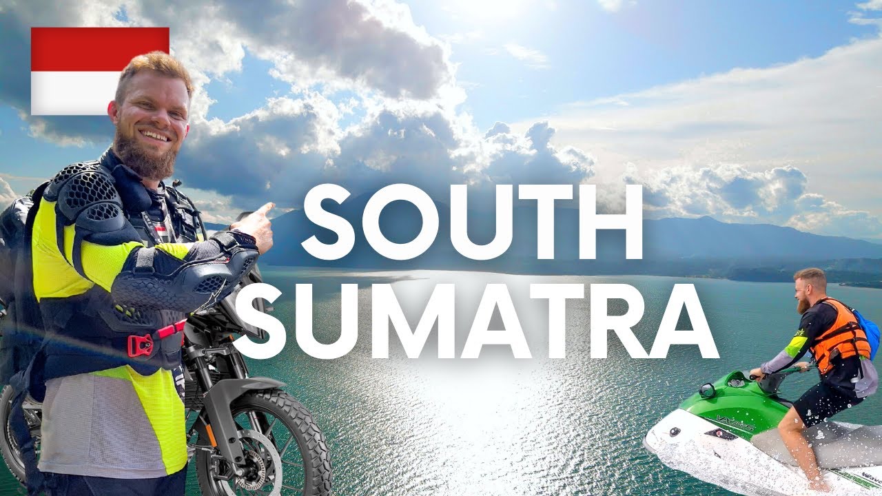 DANAU RANAU on Motorcycle 🇮🇩 Lampung, Oku Selatan, Bukit Barisan to South Sumatra