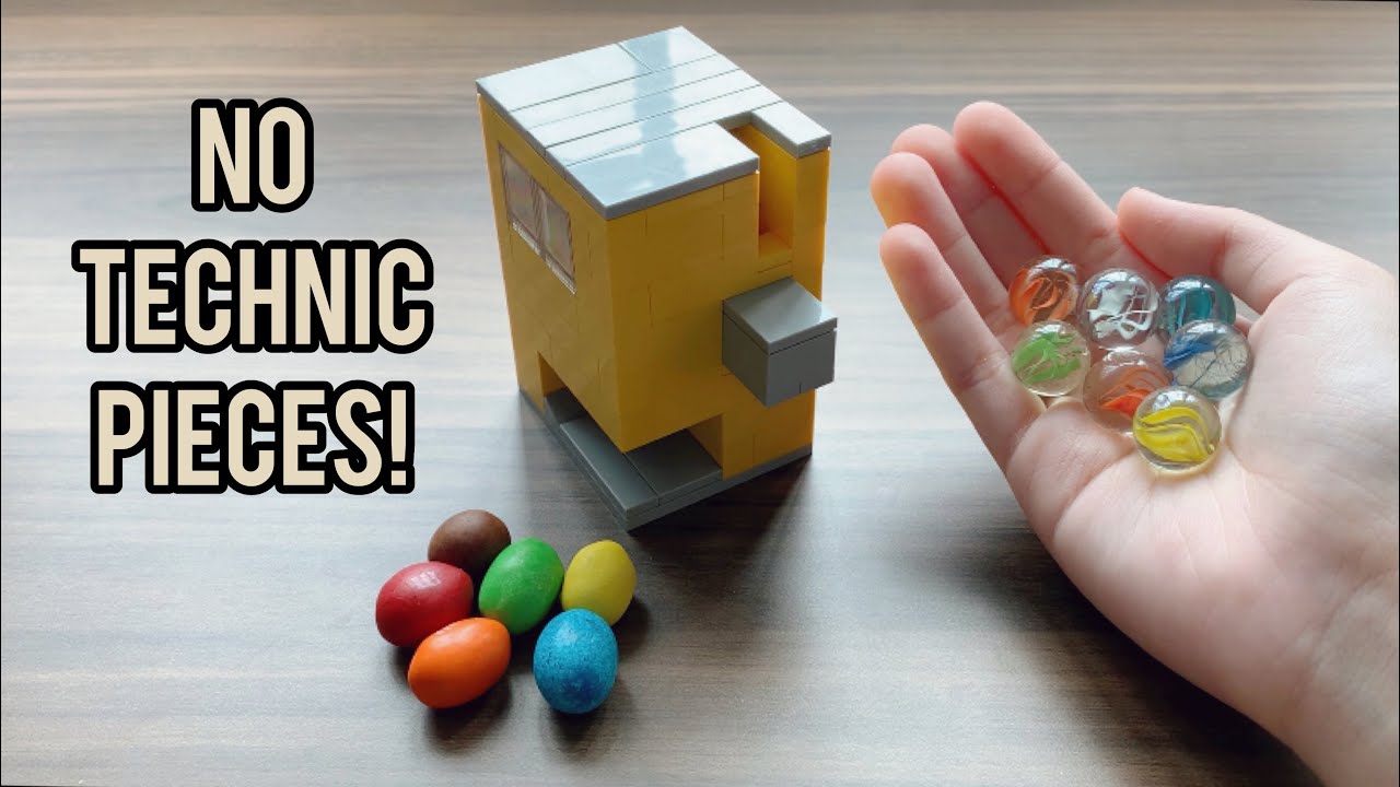 How to build a mini Lego candy machine *no technic pieces*